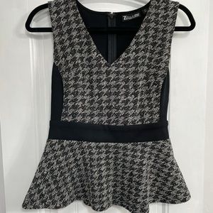 NY&Co V-Neck Peplum Blouse